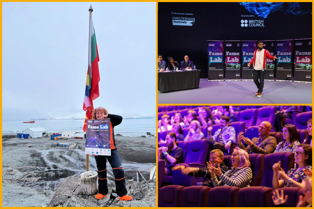 Famelab in Antartica